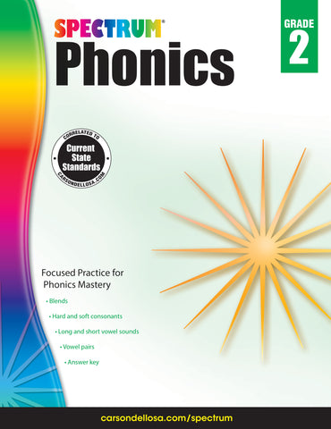 Spectrum Phonics 2 Workbook