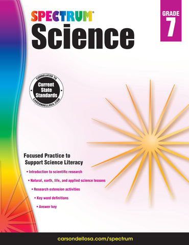Spectrum Science 7 Workbook