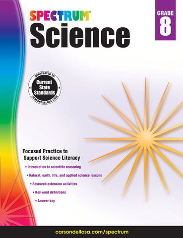 Spectrum Science 8 Workbook