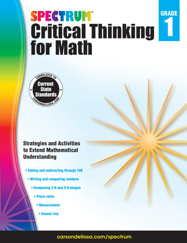 Spectrum Math Gr 1 Critical Thinking