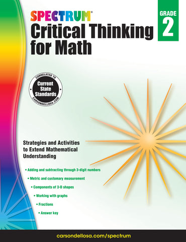 Spectrum Math Gr 2 Critical Thinking