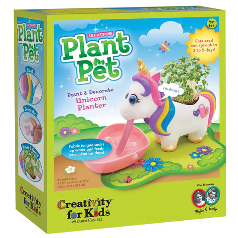 Self-Watering Plant Pet Unicorn Kit