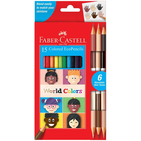 World Colors 15 Ct Colored Pencils