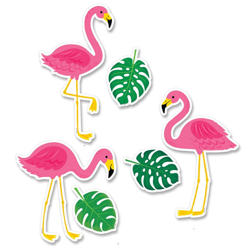 Flamingo Fun Cut Outs