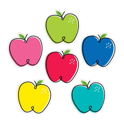 Doodle Apples Cut Outs