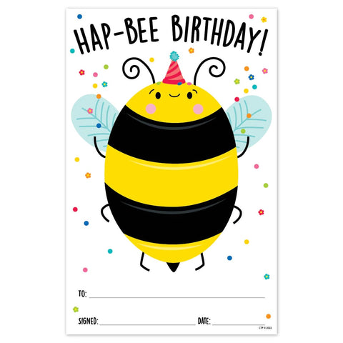 Hap-Bee Birthday Award