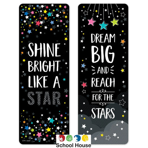 Star Bright Positive Mindset Bookmarks