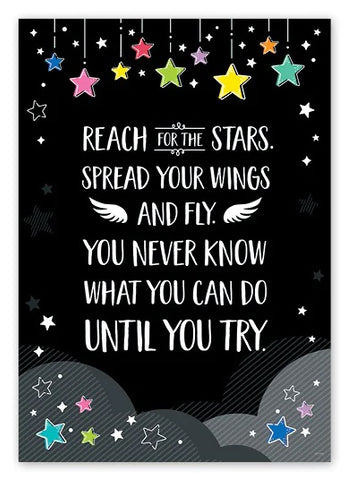Star Bright Reach For The Stars Poster