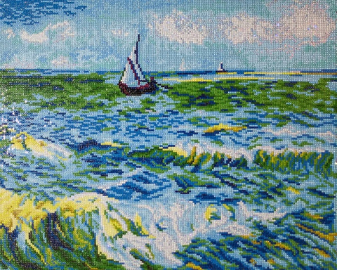 Diamond Dotz Seascape Van Gogh