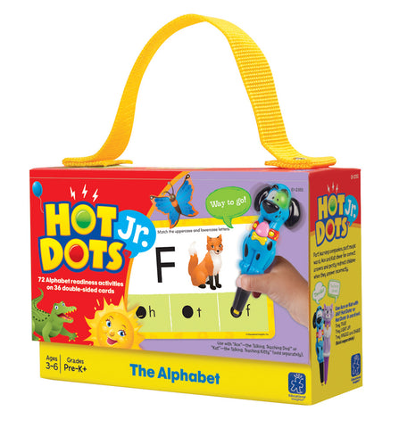 Alphabet Hot Dots Jr Card Set