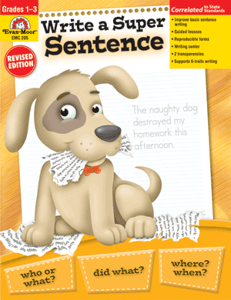 Write A Super Sentence Bk