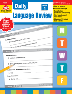 Daily Language Review 1 Bk