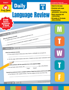 Daily Language Review 4 Bk