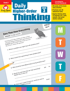 Daily Higher Order Thinking 3 Bk