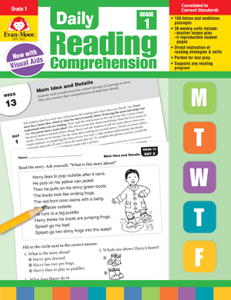 Daily Reading Comprehension Grade 1 Bk