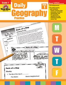 Daily Geography Practice Grade 1 Bk