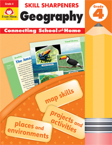 Geography Skill Sharpeners Grade 4 Bk