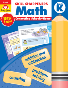 Math Grade K Skill Sharpeners Workbook