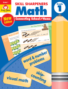 Math Grade 1 Skill Sharpeners Workbook