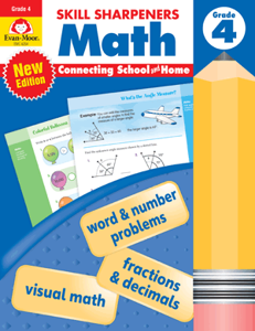 Math Grade 4 Skill Sharpeners Workbook
