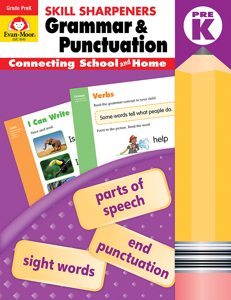 Grammar & Punctuation Skill Sharpeners Grade Pre-K