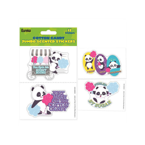 Jumbo Scented Stickers Cotton Candy