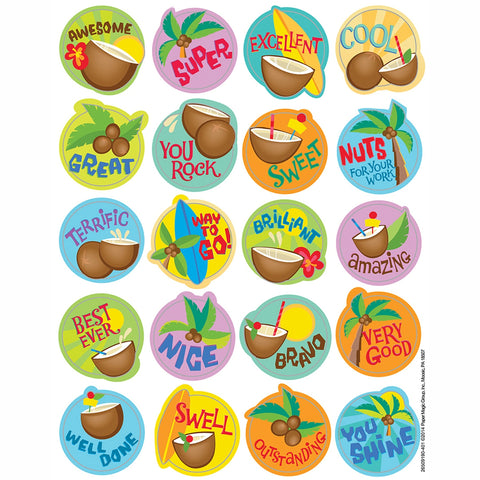 Coconut Scented Stickers