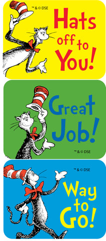 Cat In The Hat Success Stickers