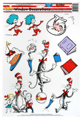 Cat In The Hat Characters Window Clings