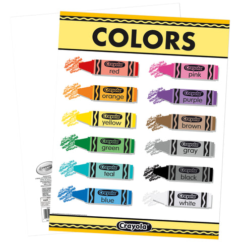 Crayola Colors Chart