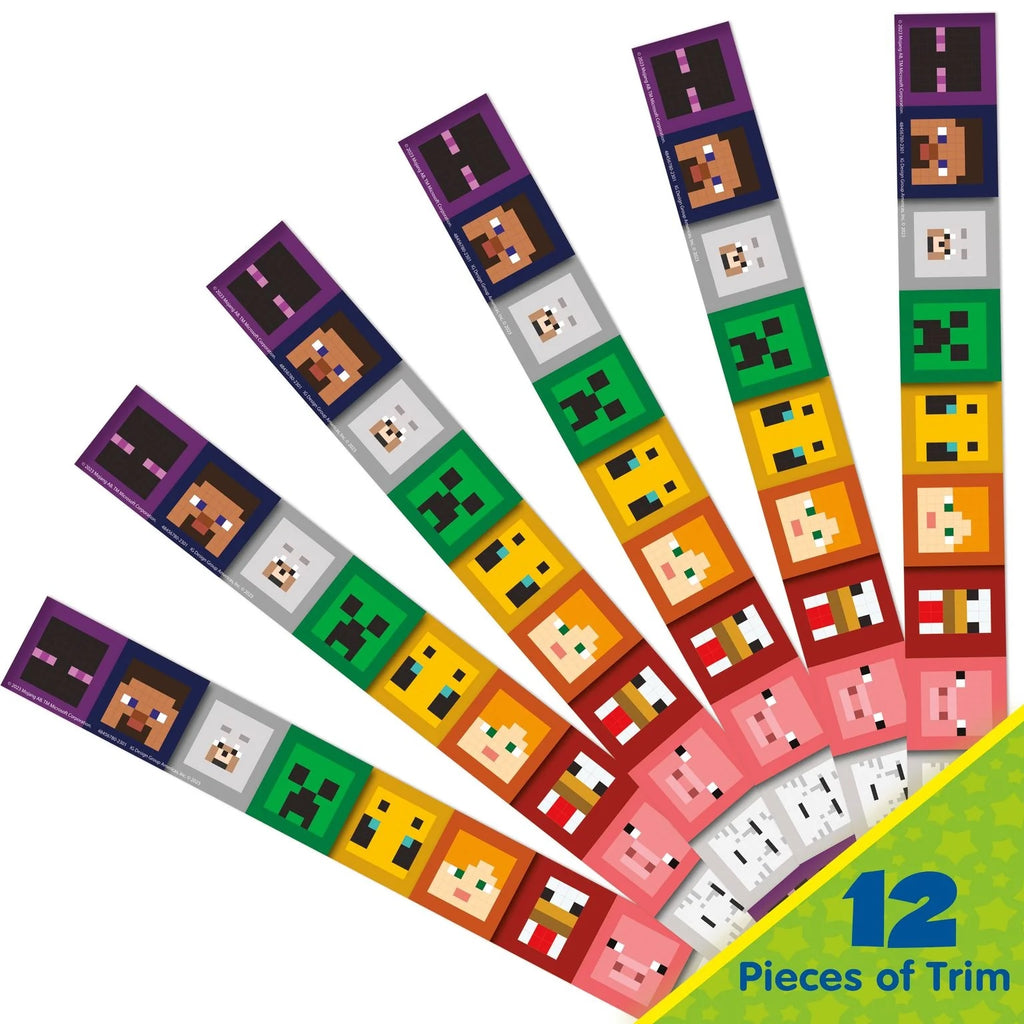 Minecraft Characters Lineup Deco Trim – School House GB