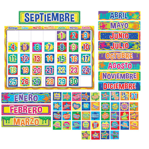 Spanish Calendar Bb Set