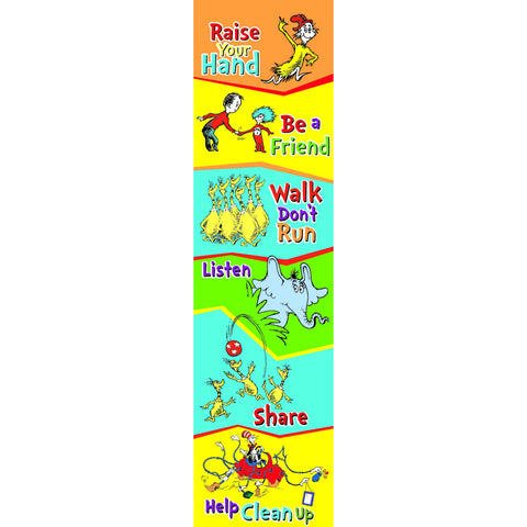 Dr Seuss Class Rules Banner