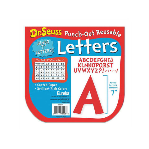 Dr Seuss Deco 7 Inch Letters