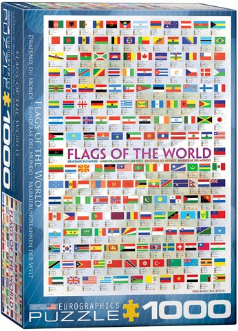 Flags Of The World 1000 Pc Pz