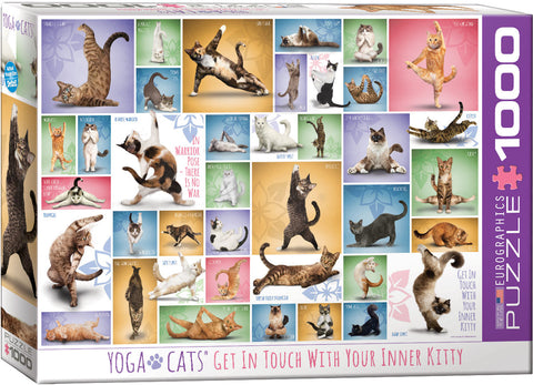 Yoga Cats 1000 Pc Pz