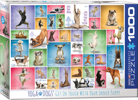 Yoga Dogs 1000 Pc Pz