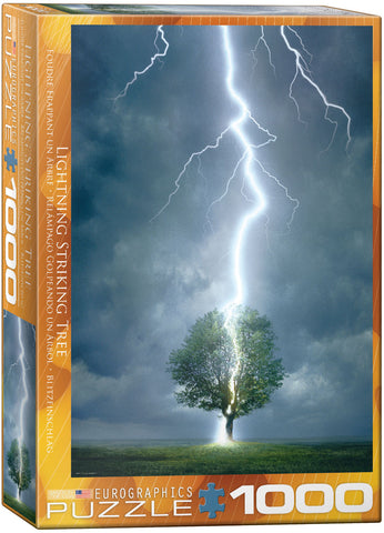 Lightning Striking Tree 1000 Pc Pz