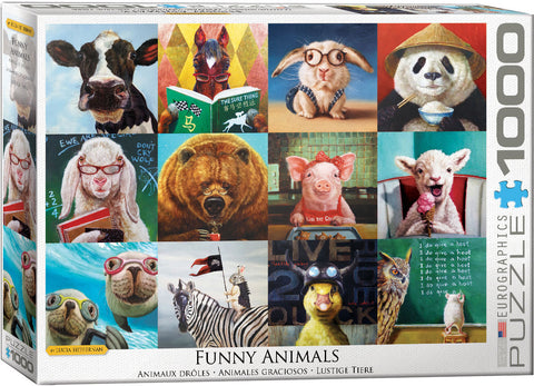 Funny Animals 1000 Pc Pz