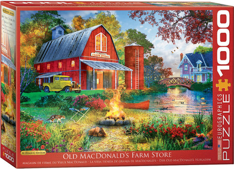 Campfire By The Barn 1000 Pc Pz