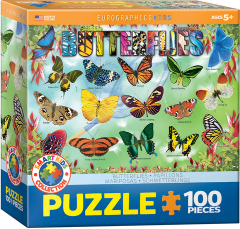 Garden Butterflies 100 Pc Pz