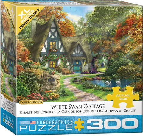 White Swan Cottage 300 Pc Pz