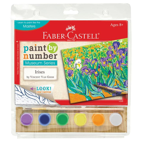 Paint By Number Museum Series Irises Kit