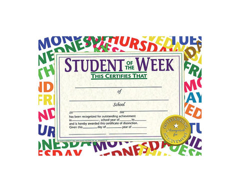 Student Of The Week Awards