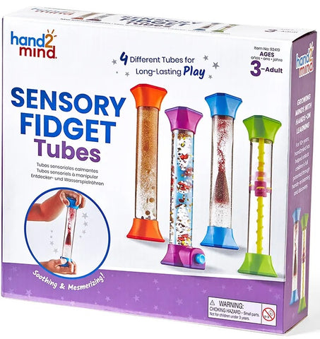 Sensory Fidget Tubes Set Of 4
