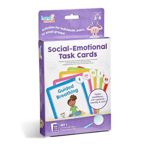 Social Emotional Task Cards Ages 3-8