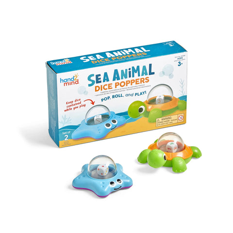 Sea Animal Dice Poppers