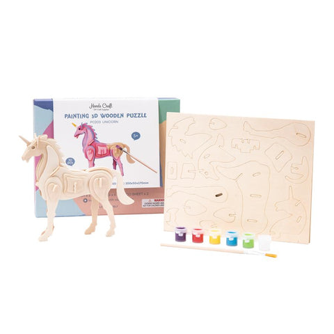 Unicorn 3D Painting Puzzle