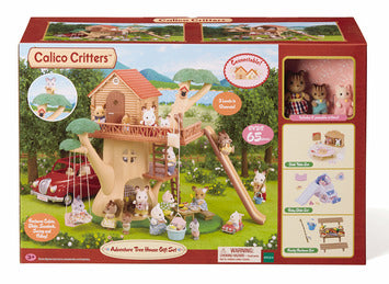Calico Adventure Tree House Gift Set
