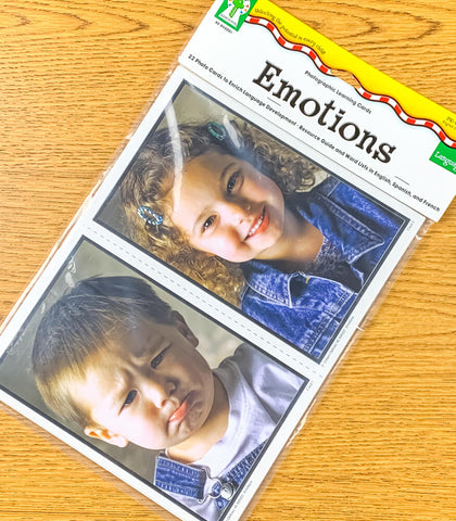 Emotions Photographic Learning Cards